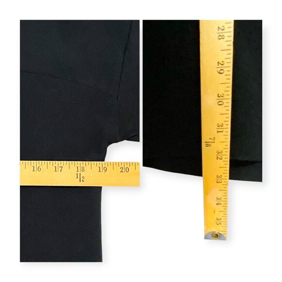 Zara Black Grommet Lace-Up Tunic Dress Size S - Picture 13 of 13